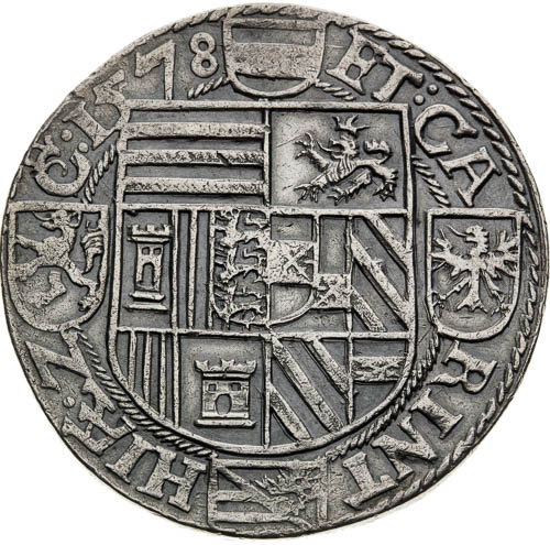 Thaler 1578 - back