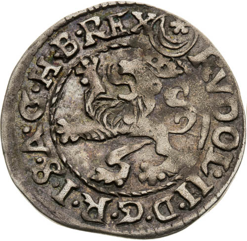 Malý groš 1585 - averz