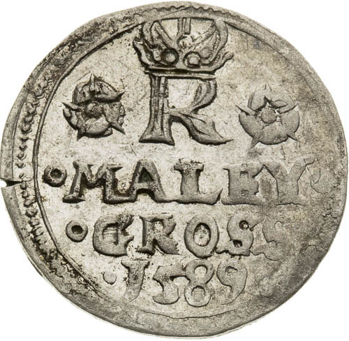 Malý groš 1589 - reverz