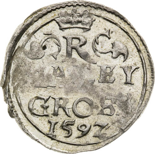 Malý groš 1592 - reverz