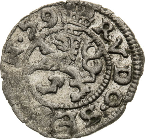 Weisspfennig 1579 - front