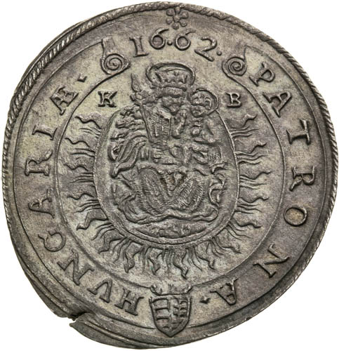 XV Kreutzer 1662 - back