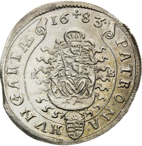 XV Grajciar 1683 - reverz