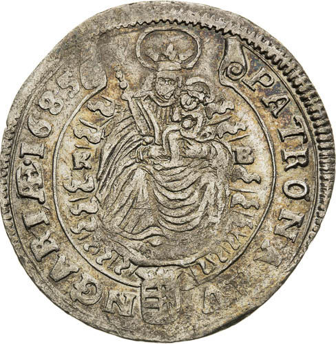 XV Grajciar 1685 - reverz