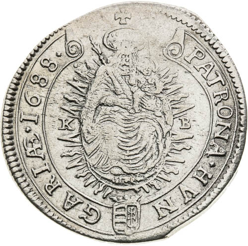 XV Grajciar 1688 - reverz