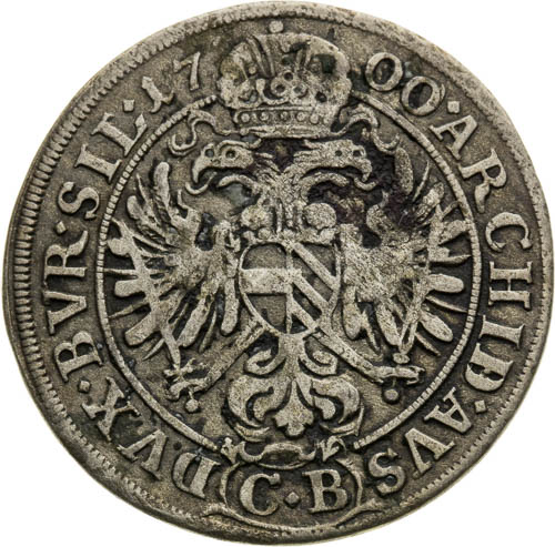 3 Kreutzer 1700 - back