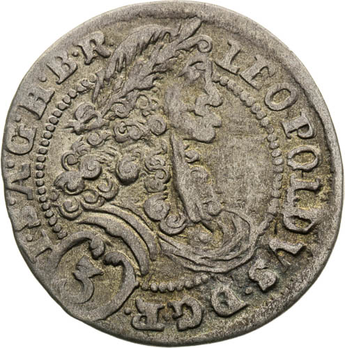 3 Kreutzer 1704 - front