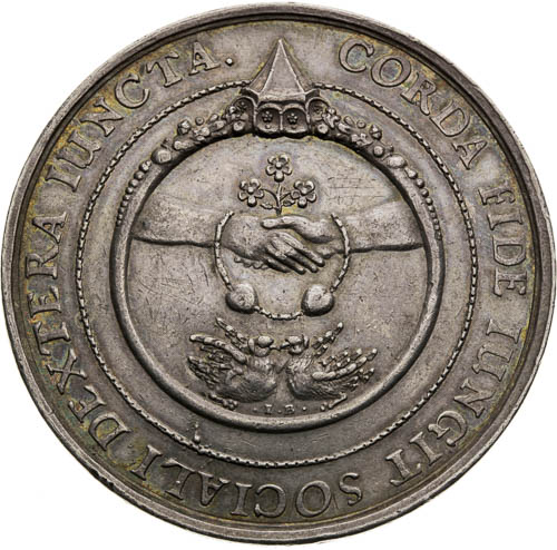 Silver Medal (around 1660) - back