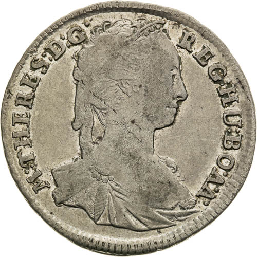 XV Kreutzer 1743 - front