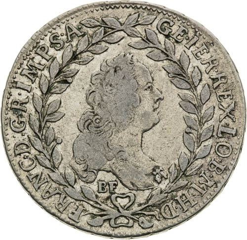 20 Grajciar 1765  - averz