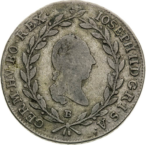 20 Grajciar 1788  - averz