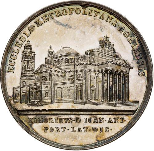 Strieborná medaila 1837 - averz