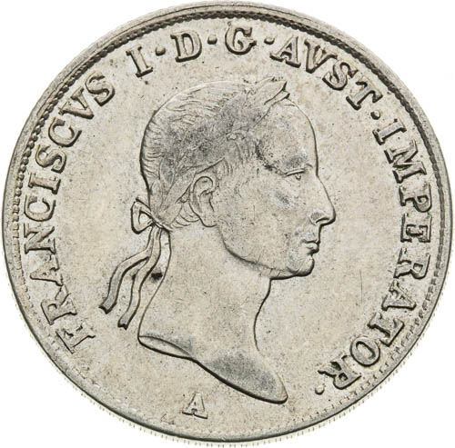 20 Kreutzer 1831 - front