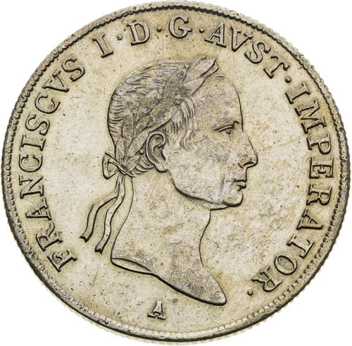 20 Kreutzer 1832 - front