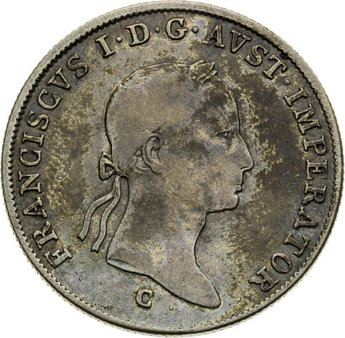 20 Kreutzer 1832 - front