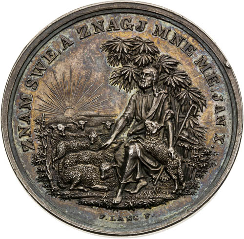 Strieborná medaila 1831 - reverz
