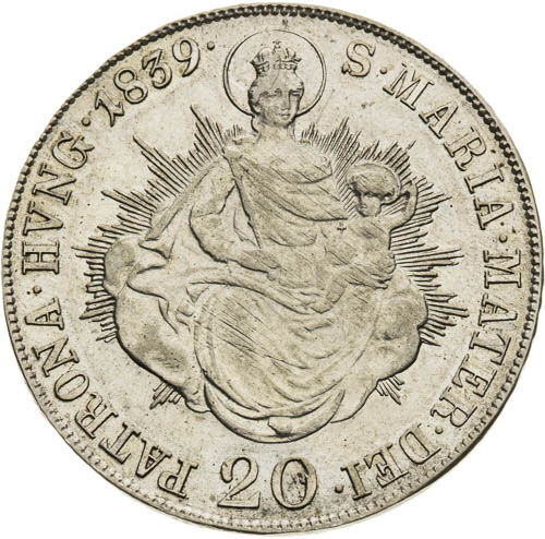 20 Grajciar 1839 - reverz