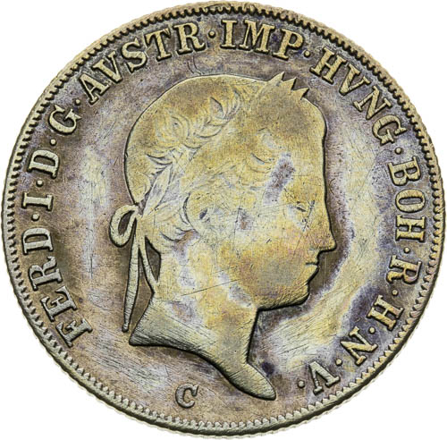 20 Grajciar 1840 - averz