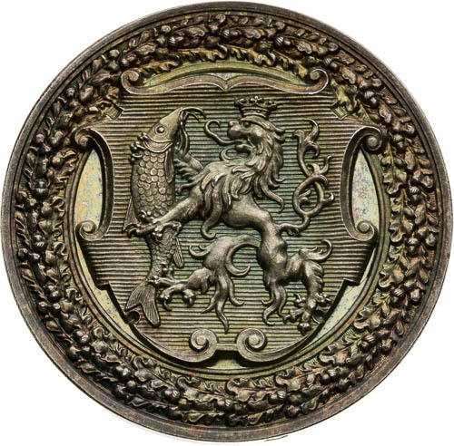 Silver Medal 1888 - front