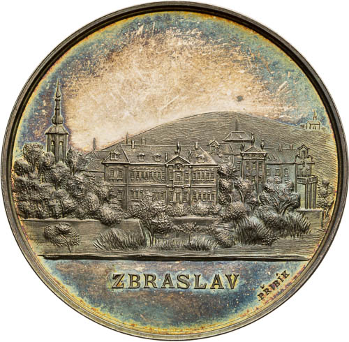 Silver Medal 1893 - back