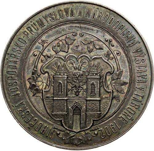 Strieborná medaila 1902 - reverz