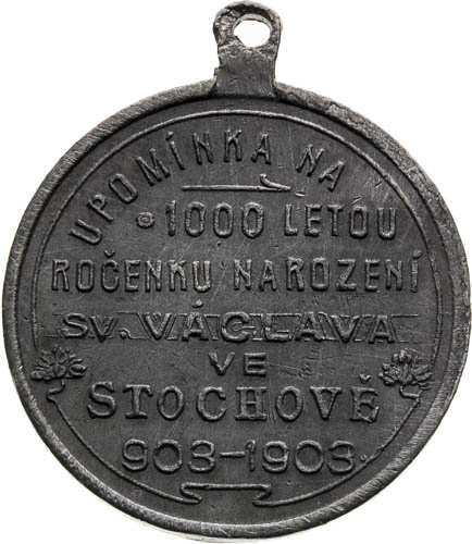 Medaila 1903 - reverz