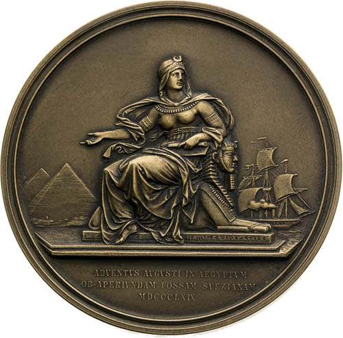 Medal 1869 - back