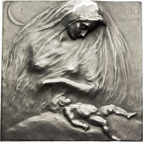 Silver Medal (Plague) - front