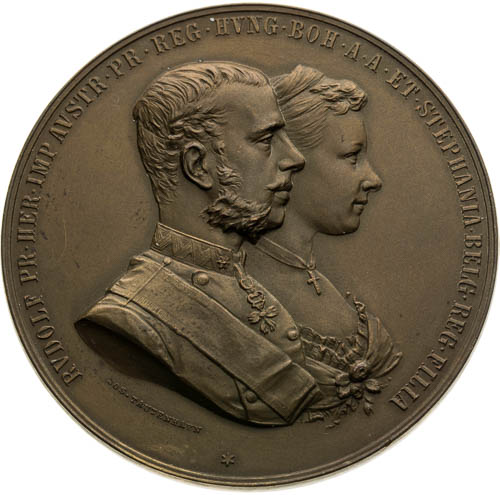Bronze Medal 1881 - front
