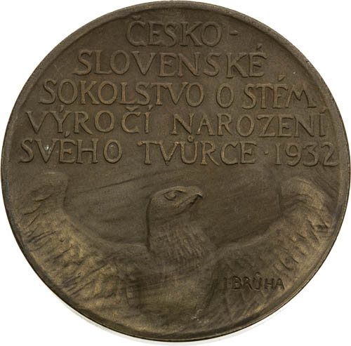 Bronze Medal 1932 - back