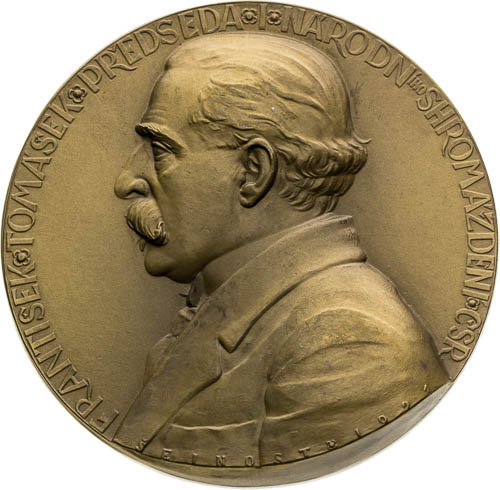 Bronze Medal 1920 - front