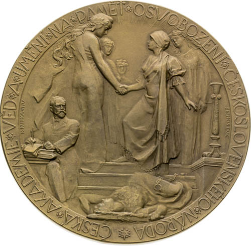 Bronzová medaila 1922 - reverz