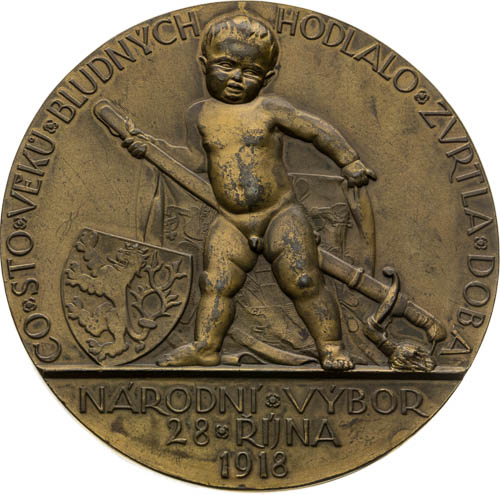 Bronzová medaila 1922 - reverz