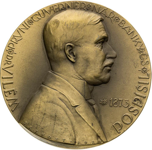 Bronzová medaila 1933 - averz