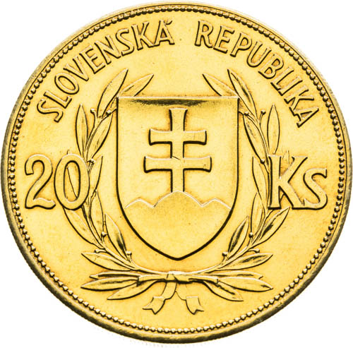 20 Koruna 1939 - front