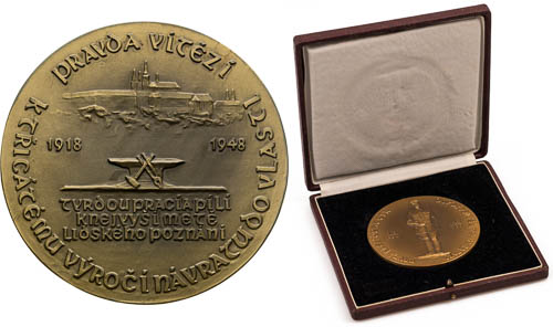 Medal 1948 - front