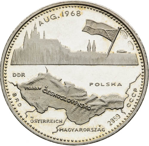 Silver Medal 1968 - back