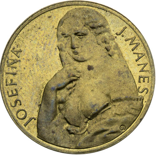Medal 1971 - back