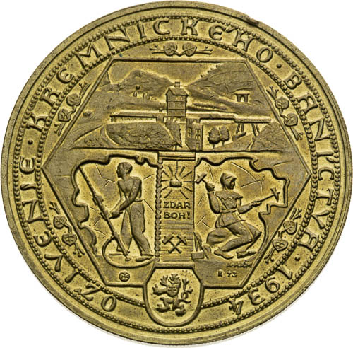 Medal 1934/1973 - back