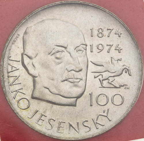 Silver Medal 1974 - front