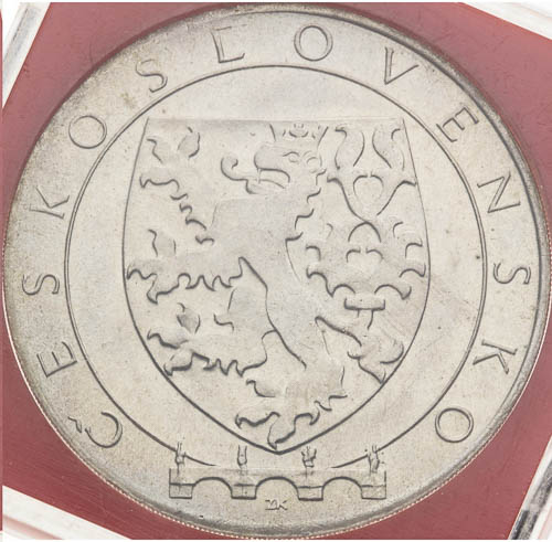 Silver Medal 1974 - back