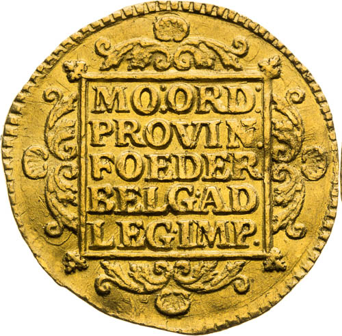 Dukát 1730 - averz