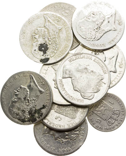 3 Gulden, 2 1/2 Gulden, Gulden (10 ks) - averz