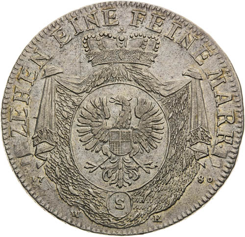 Thaler 1780 - back