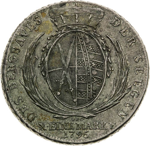 Thaler 1795 - back