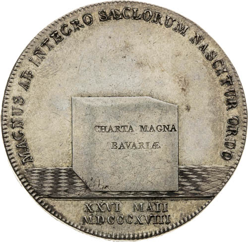 Thaler 1818 - back