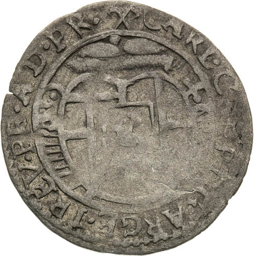 4 Pfennig 1668 - back