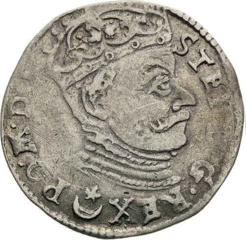 3 Groschen 1582 - front