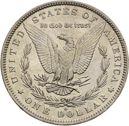 Morgan Dolár 1884 - reverz