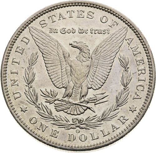 Morgan Dolár 1885 - reverz